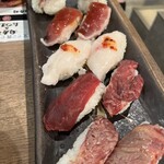 0秒レモンサワー 大阪駅前 肉寿司 - 