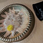 あをきのひもの - うなぎの刺身