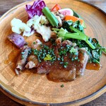 ダ・ルイジ - メインの “常陸牛のステーキ”