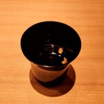 Kouran - 実りの秋の吸い物 煎ったお米が玄米茶のような香ばしさ