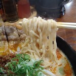 弘前いちろ - 白ゴマ担々パイコー麺のメニューリフト