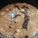 銀座 朧月 - 濃厚つけ麺　のつけ汁