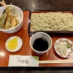 Teuchi Soba Shouei An - せいろとミニ天丼