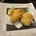 Hakata Naginoki - 次は鶏天、柔らかく食べやすい鶏天でした。