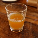 GROTTA PICCOLA  - アミューズ
                                りんごと？のスムージー