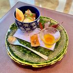 トゥ・ラ・ジョア イズム - 香ばし蕎麦のデザート