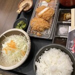Kurokatsutei - 黒かつ亭ランチ　ご飯大盛り