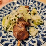 もつ焼き はる - ねぎレバー