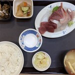 中央食堂 - 刺身定食 1,300円