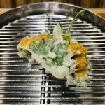 てんぷら 下村 - 雲丹（浜中）