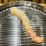 てんぷら 下村 - 車海老（1尾目）