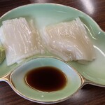 旅荘 みなと - イカ刺し