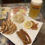 てんぺい - 料理写真:生ビールセット