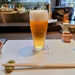 天作 - 生ビール　800円