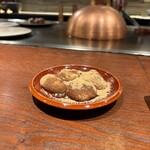 鉄板焼き いわ倉 - わらび餅