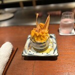 鉄板焼き いわ倉 - カボチャかき氷