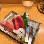 鮨 うみから - 金目鯛、あいなめ、本鮪、すみイカ、金華鯖