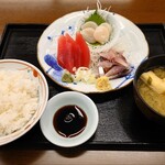 めし処 和來 - 刺身定食　税込み価格1450円