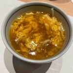 和 のぎ - 鶏卵カレー麺１