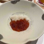 和 のぎ - 生筋子との宮崎新米リゾット