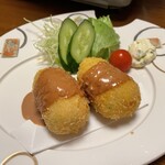 串あげ太郎 - カニクリームコロッケ（1,080円）