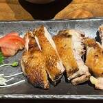 名古屋 今井屋本店 - 比内地鶏もも肉の塩焼き