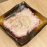 焼肉とWINE TORAYOSHI - TORAYOSHI名物ネギたっぷり塩たん
