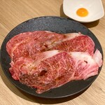 焼肉とWINE TORAYOSHI - 和牛リブロースのとろける焼きシャブ