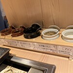 神戸 赤ふじ - 薬味5種用意してありますが、そのままでもすごく美味しいのであまり使わなかったです。。