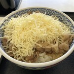 吉野家 - チーズ牛丼
