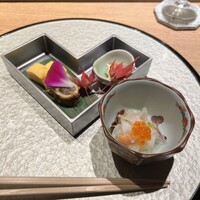 渋谷 鮨 スブリム TOKYO - 旬の食材を使った前菜