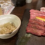 焼肉 天道 - ねぎ上塩タン(¥1320)
