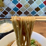 麺創房LEO - 手もみ平打ち麺