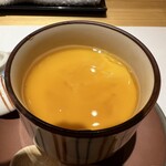 上野 榮 - かぼちゃと柚子の茶碗蒸し