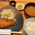 とんかつのげん田 - とん汁定食