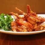 松記鶏飯 - カニ爪のシンガポールスタイルチリソース炒め