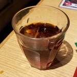 魚然 - アイスコーヒー。