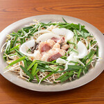 築地いなせや - 牛もつ鍋ねぎ塩