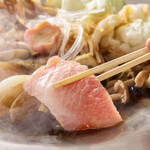 築地いなせや - マグロすき焼き