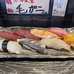 Kagura - 上握りランチ、これに巻物が付きます