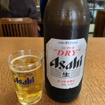 Ichi Fuji Shiyokudou - アサヒスーパードライ大瓶