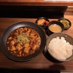 麻婆豆腐TOKYO - 黒麻婆豆腐定食（中辛）