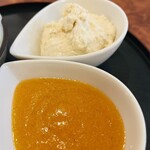 こひる庵 - 今日は柿みつにタルトクリームも追加♡