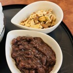 こひる庵 - tpも控えめにナッツとぜんざいあん！しかーし、ぜんざいあんは✖︎2個w