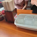 Chuukasoba Taiga - テーブル調味料
