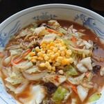 名立の湯 ゆらら - 味噌ラーメン  大盛り