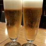 Kicchingaki - まずはビールで (*･∀･)人(･◇<*)