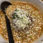 天都ラーメン - 坦々麺(3辛･白ネギ)