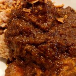 栄夏 - 無水カレーのアップ