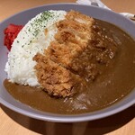 エビスバー - カツカレー大盛り